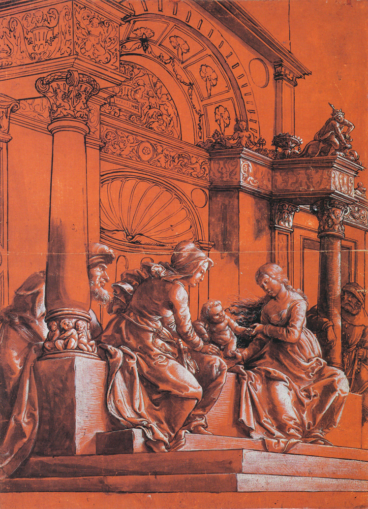   小汉斯·荷尔拜因 Hans Holbein the Younger——素描作品 (16)